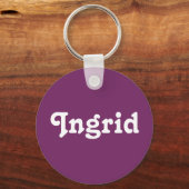 キーチェーンイングリッド キーホルダー (正面)