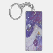 キーチェーンインムーンマウンテンデザイン キーホルダー (正面左)