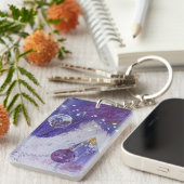 キーチェーンインムーンマウンテンデザイン キーホルダー (正面右)