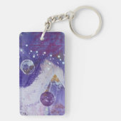 キーチェーンインムーンマウンテンデザイン キーホルダー (裏面)