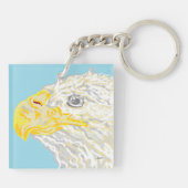 キーチェーンイーグル キーホルダー (裏面)