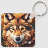 キーチェーンウルフ キーホルダー (裏面)