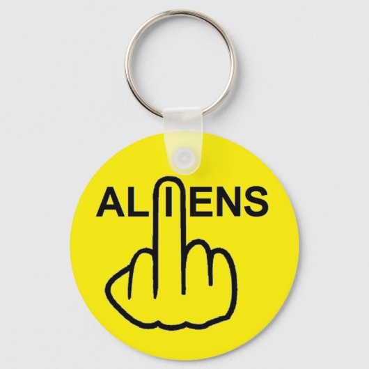キーチェーンエイリアン反転 キーホルダー (正面)