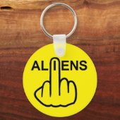 キーチェーンエイリアン反転 キーホルダー (正面)