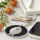 キーチェーンエッグドッグミーム キーホルダー (正面右)