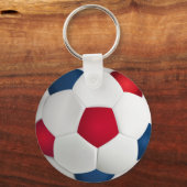 キーチェーンサッカーボール キーホルダー (正面)