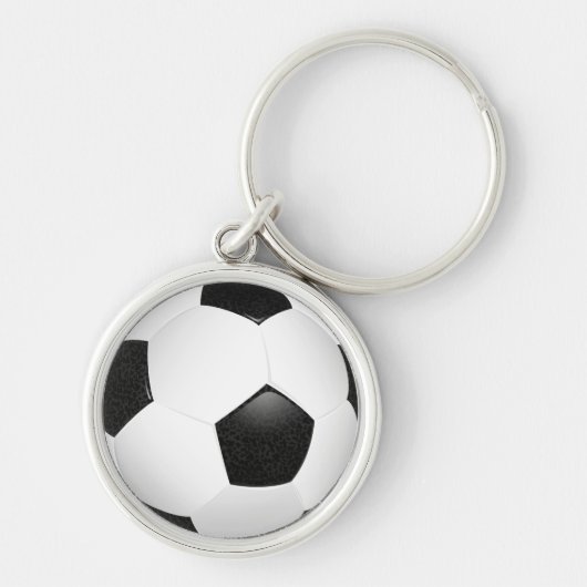 キーチェーンサッカーボール キーホルダー (正面)