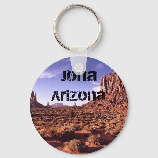 キーチェーンジョナアリゾナ キーホルダー (正面)