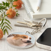 キーチェーンスマイルコーギミーム キーホルダー (正面右)