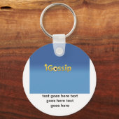 キーチェーンセパレート文字2 キーホルダー (正面)