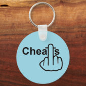 キーチェーンチーズフリップ キーホルダー (正面)