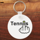 キーチェーンテニスフリップ キーホルダー (正面)