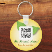 キーチェーンテンプレートファーマーズマーケット キーホルダー (正面)