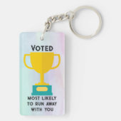 キーチェーントロフィー キーホルダー (裏面)