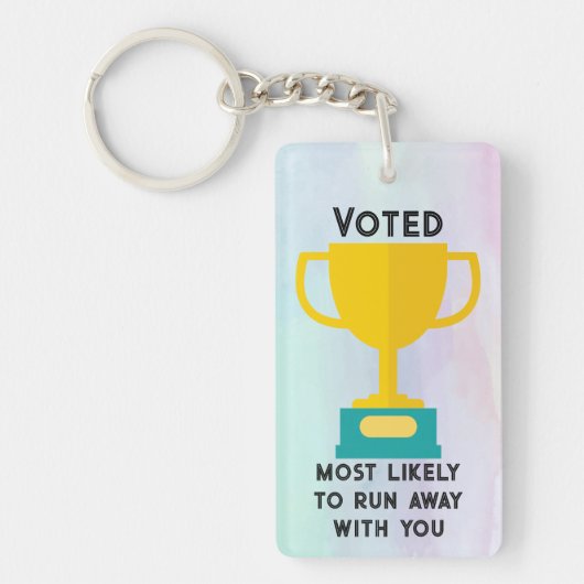 キーチェーントロフィー キーホルダー (正面)