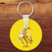 キーチェーンバナナダックミーム キーホルダー (正面)