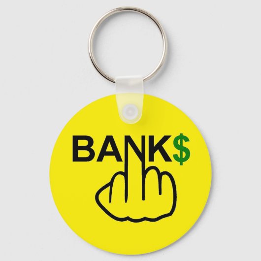 キーチェーンバンクの破損 キーホルダー (正面)