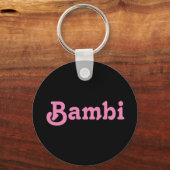 キーチェーンバンビ キーホルダー (正面)