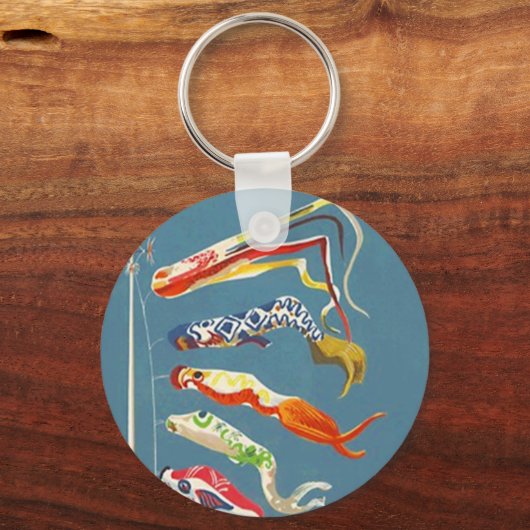 キーチェーンフェスティバル鯉幟鯉のぼり キーホルダー (正面)