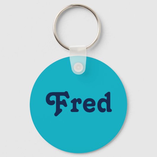 キーチェーンフレッド キーホルダー (正面)