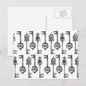 キーチェーンポストカード ポストカード (正面/裏面)