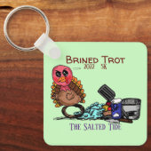 キーチェーンメダルブリントロット5k キーホルダー (正面)