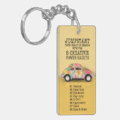 キーチェーンリマインダー8クリエイティブ電源習慣8 CPH キーホルダー (正面左)