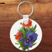 キーチェーンヴィンテージフローラ キーホルダー (正面)