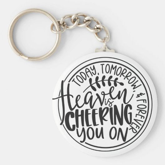 キーチェーン上でのヒービングがあなたを応援しています キーホルダー (正面)