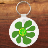 キーチェーン上のフラワーGBAロゴ キーホルダー (正面)