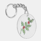 キーチェーン上のホリースプリング キーホルダー (正面左)