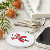 キーチェーン大使の平均を拒否する キーホルダー (正面右)