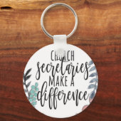 キーチェーン教会の秘書 キーホルダー (正面)
