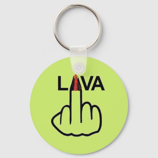 キーチェーン溶岩フリップ キーホルダー (正面)