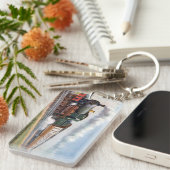 キーチェーン素晴らし – 西部鉄道 キーホルダー (正面右)