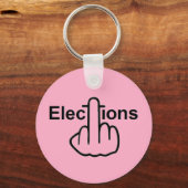 キーチェーン選挙の逆転 キーホルダー (正面)