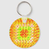 キーチェーン鍵FOBスタイル及びデザイン キーホルダー (裏面)