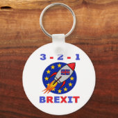 キーチェーン3 - 2 - 1 Brexit キーホルダー (正面)