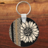 キーチェーン:ひまわりサファリ キーホルダー (正面)