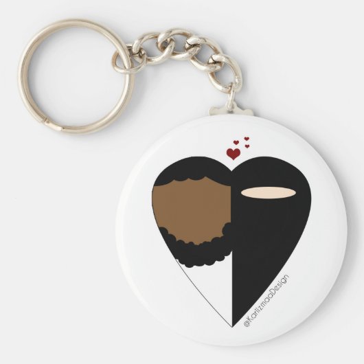 キーチェーン – イスラム愛 (正面)