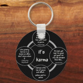 キーチェーン – カルマだ (正面)