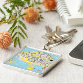 キーチェーン・シー・タートル キーホルダー (側面)