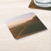 キーチェーン スクエアペーパーコースター (アングル)