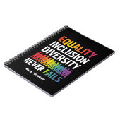 キーチェーン ノートブック (左側)