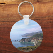 キーチェーン – ビッグサーの近くの海岸線 (正面)