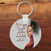 キーチェーン「ビッグ・ガールズ・パンティ」 キーホルダー (正面)