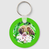 キーチェーン – ビーオンクローバーブロッサム (正面)