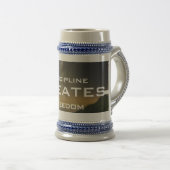 キーチェーン ビールジョッキ (正面右)