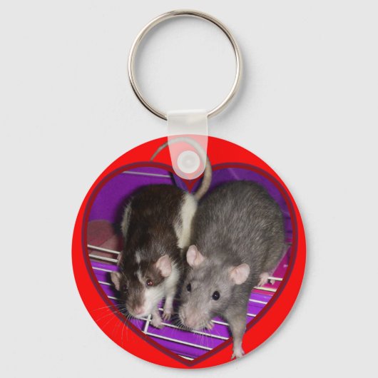 キーチェーン:ラティ・ラブ キーホルダー (正面)