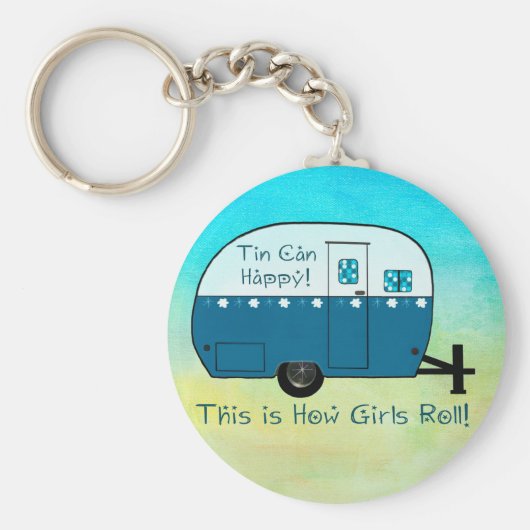 キーチェーン |レトロカンパーテクスチャ (正面)